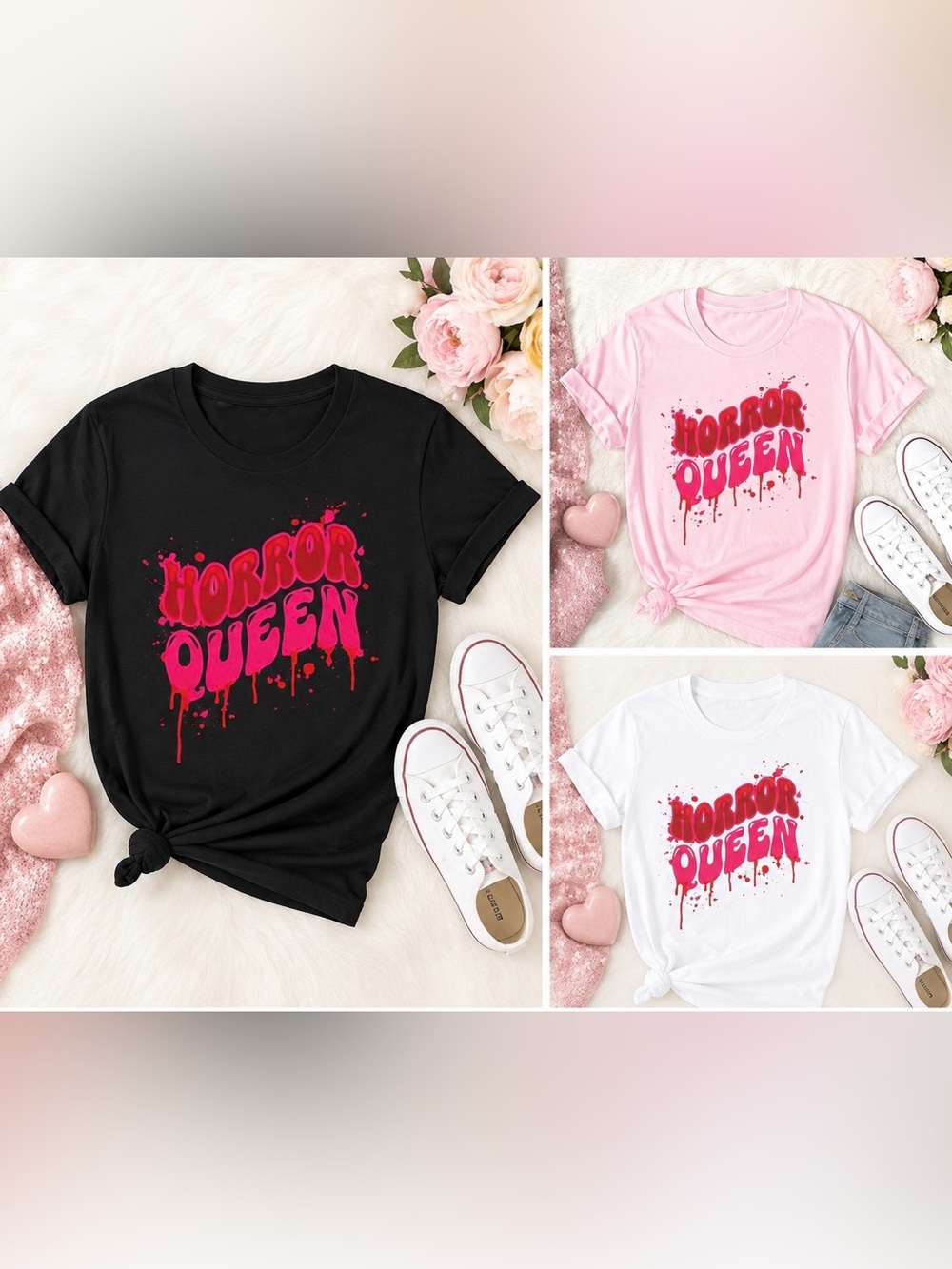 T-Shirt Horror Queen New